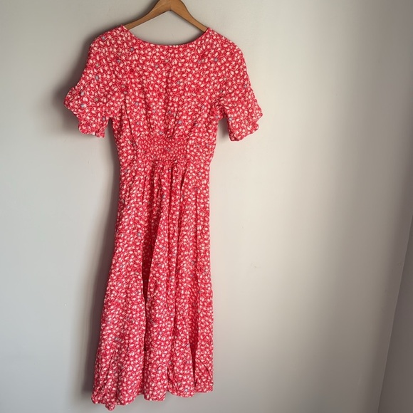 Free People in Full Bloom Dress, Red Combo XS - Picture 6 of 12